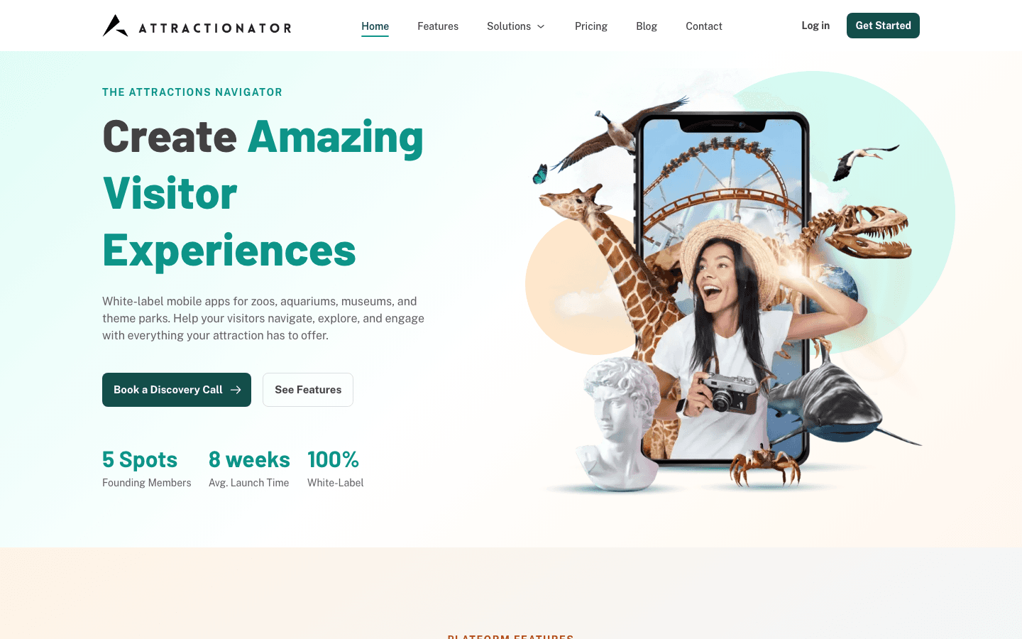 The Attractionator home page
